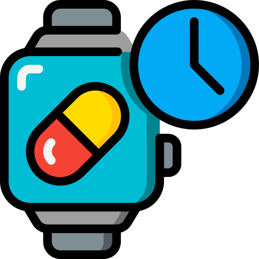 Smartwatch Basic Miscellany Lineal Color icon