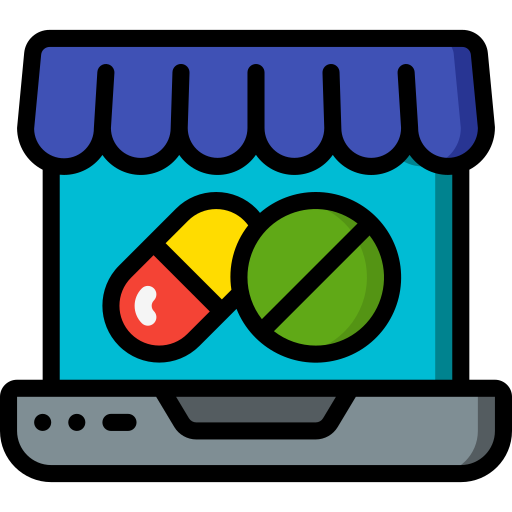 Интернет-аптека Basic Miscellany Lineal Color иконка