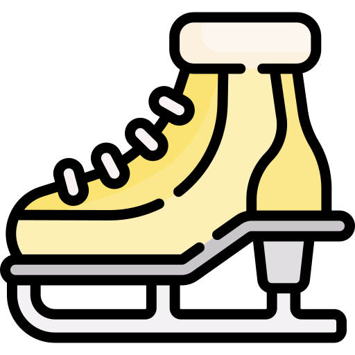 patinaje sobre hielo Special Lineal color icono