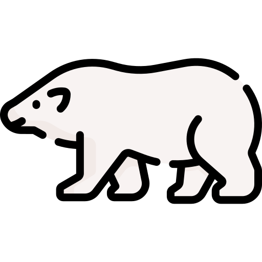 Полярный медведь Special Lineal color иконка