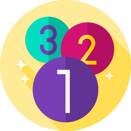 Countdown Flat Circular Flat icon