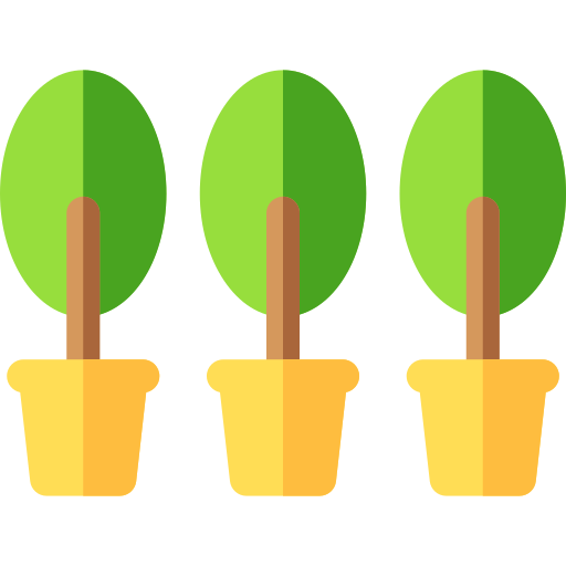 Reforestation Basic Rounded Flat icon
