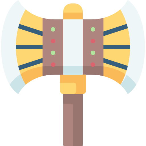 Battle axe Special Flat icon