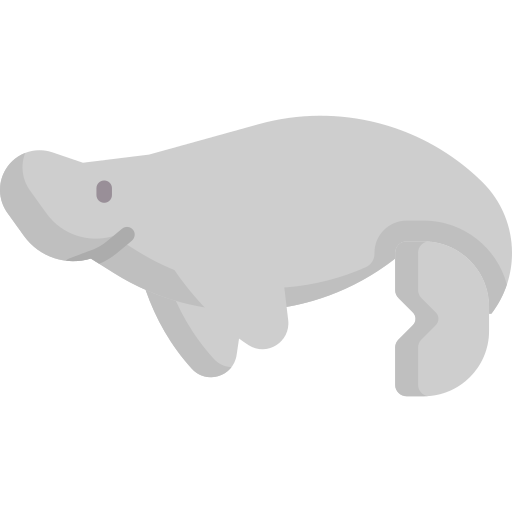 Sea cow Special Flat icon