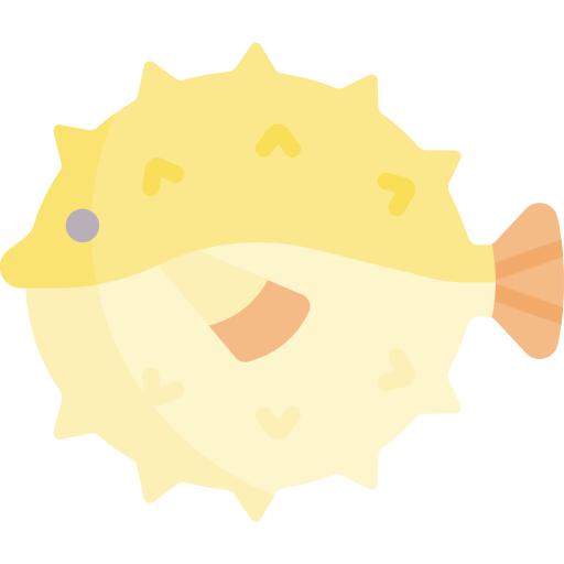 Puffer fish Special Flat icon