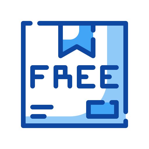 무료 배달 Generic Blue icon