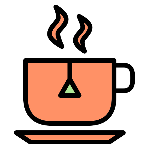 温かいお茶 Generic Outline Color icon