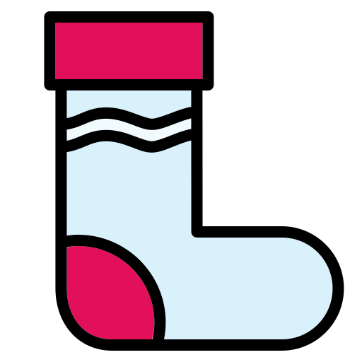 Winter socks Generic Outline Color icon