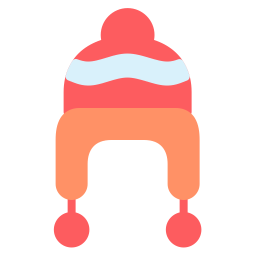 sombrero de invierno Generic Flat icono
