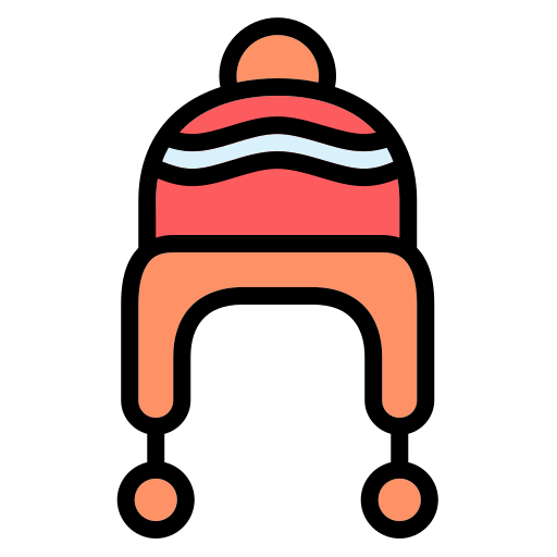 chapeau d'hiver Generic Outline Color Icône