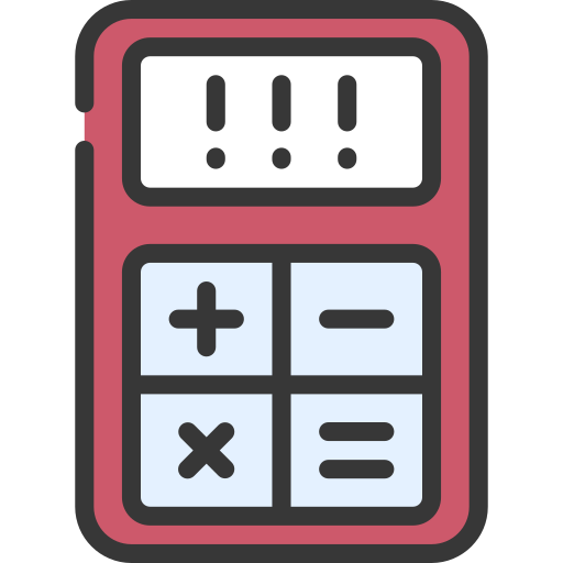 Tax calculate Juicy Fish Soft-fill icon