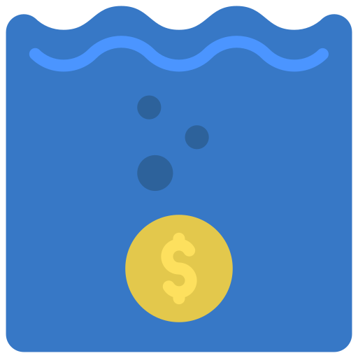 Underwater Juicy Fish Flat icon