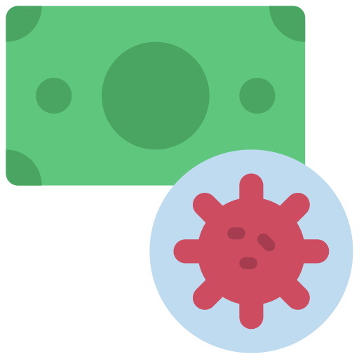 virus Juicy Fish Flat icon