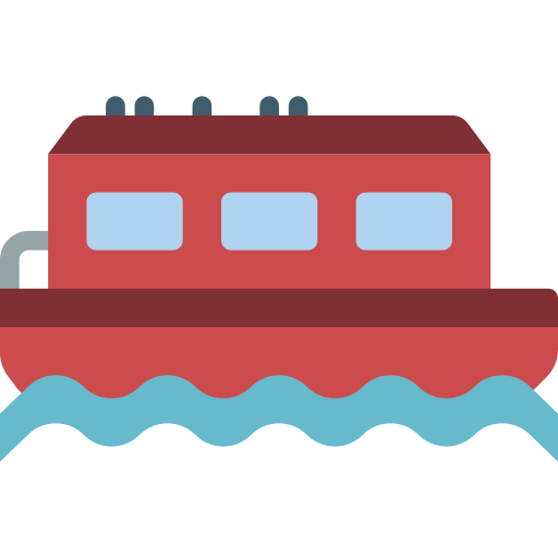 Ferry boat Basic Miscellany Flat icon