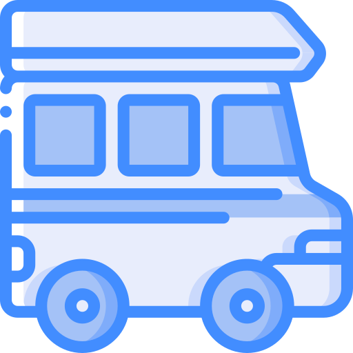 caravane Basic Miscellany Blue Icône