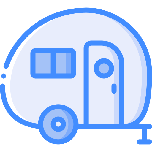maison mobile Basic Miscellany Blue Icône