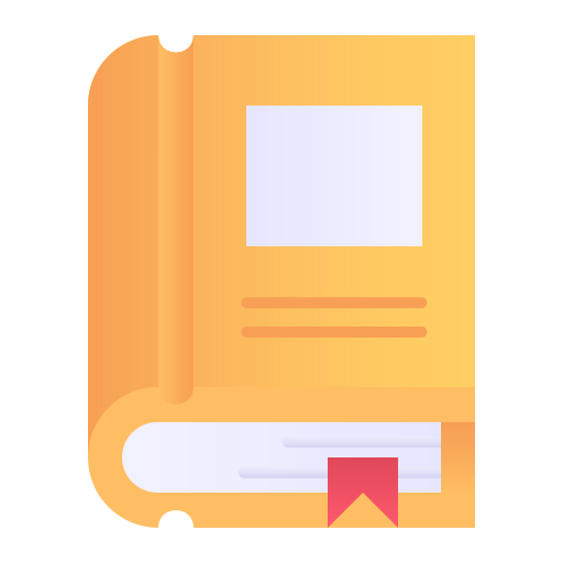 Book Generic Flat Gradient icon