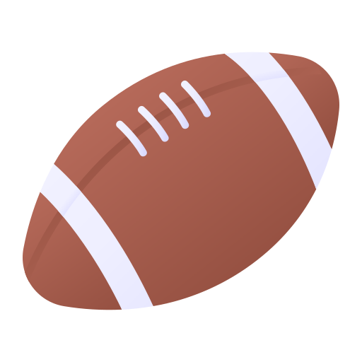 アメリカンフットボール Generic Flat Gradient icon