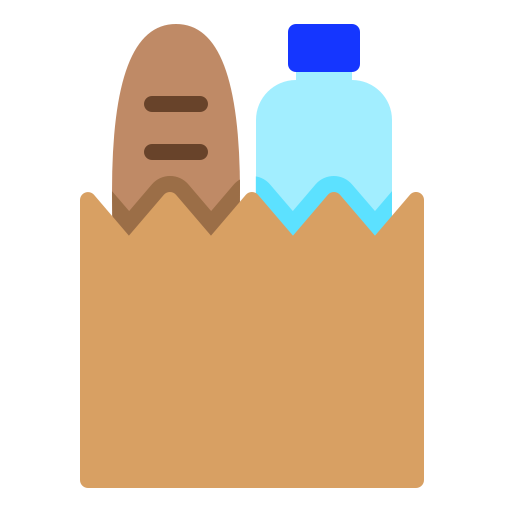 Paper bag Andinur Flat icon