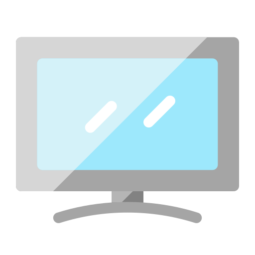 Tv screen Generic Flat icon