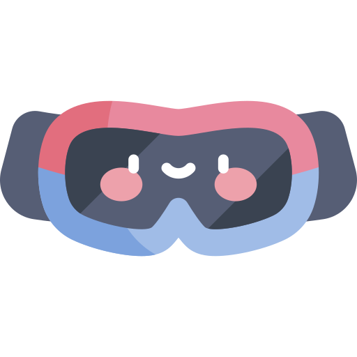 Goggles Kawaii Flat icon