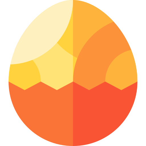 huevo de té Basic Straight Flat icono