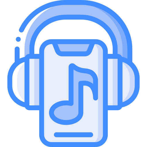 Écouteurs Basic Miscellany Blue Icône