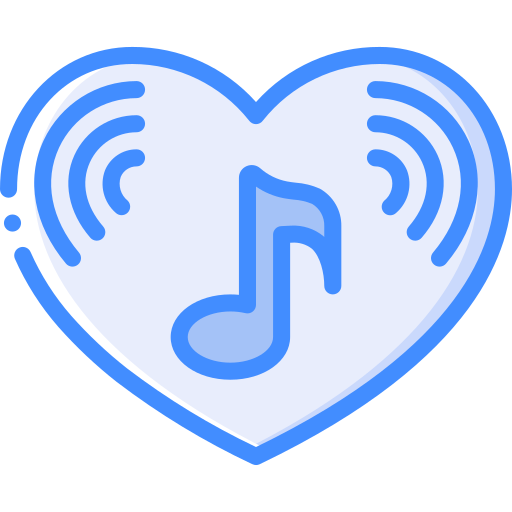 musiknote Basic Miscellany Blue icon