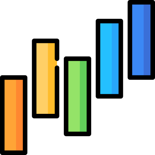 Приложение фондовой биржи Special Lineal color иконка