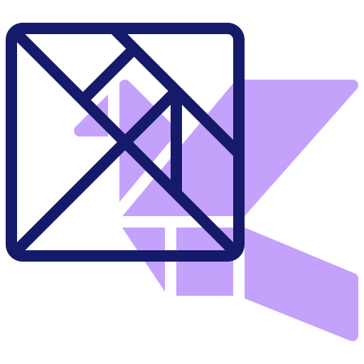 tangram Inipagistudio Lineal Color icono