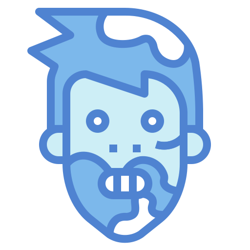 zombi Generic Blue icono