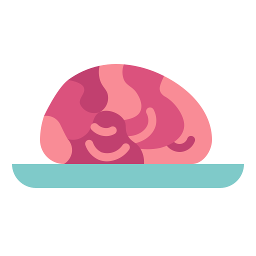 뇌 Smalllikeart Flat icon