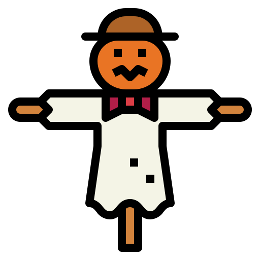 Scarecrow Smalllikeart Lineal Color icon