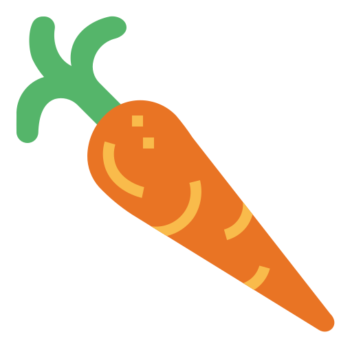Carrot Smalllikeart Flat icon