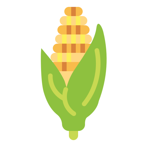 Corn Smalllikeart Flat icon