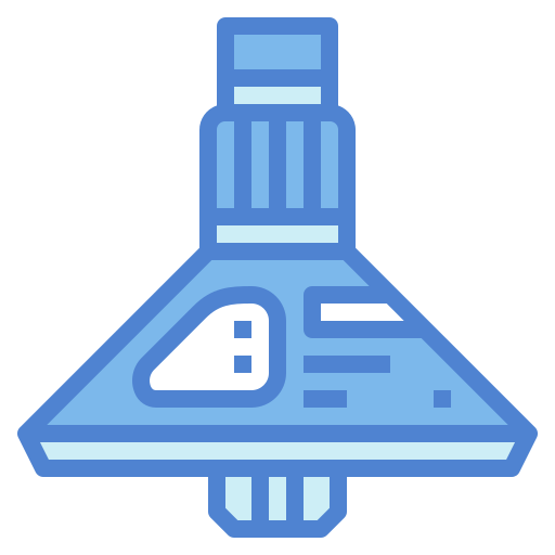 スペースカプセル Generic Blue icon