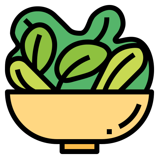 Salad Smalllikeart Lineal Color icon