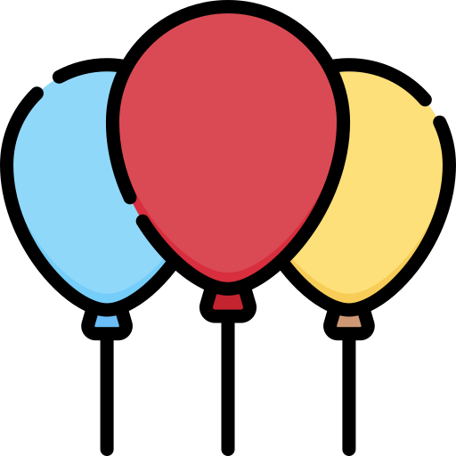 バルーン Special Lineal color icon