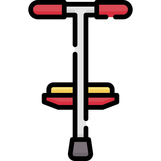 Pogo stick Special Lineal color icon