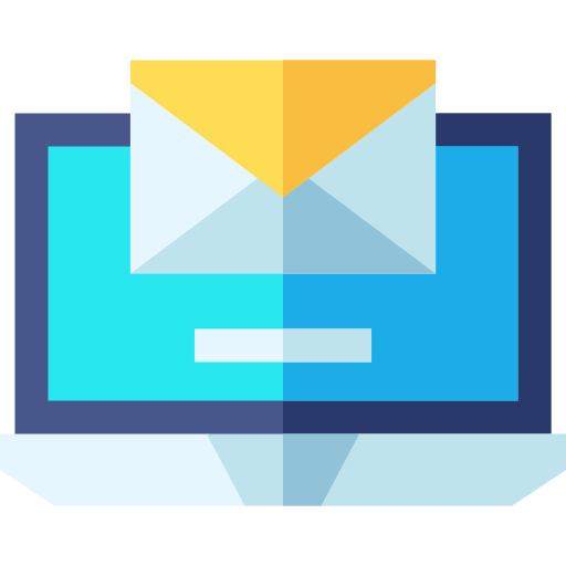 Mail Basic Straight Flat icon