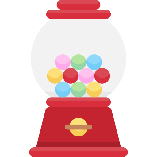 Gumball machine Special Flat icon