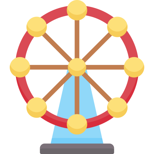 Ferris wheel Special Flat icon