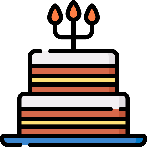 gâteau Special Lineal color Icône