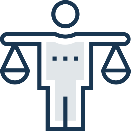 justicia Prosymbols Lineal Color icono