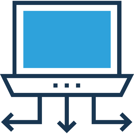 노트북 Prosymbols Lineal Color icon