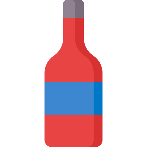 Wine bottle Special Flat icon