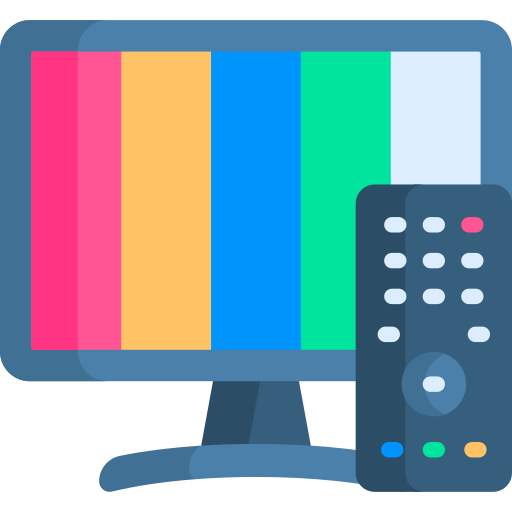 Smart tv Special Flat icon