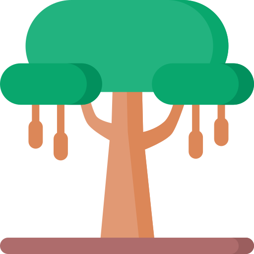 baobab Special Flat ikona
