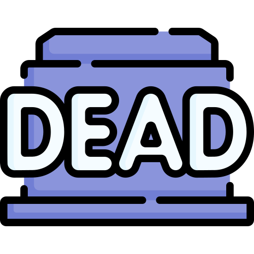 martwy Special Lineal color ikona