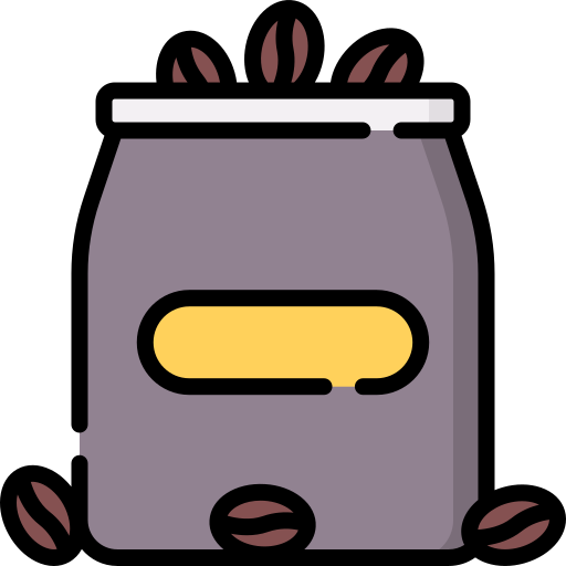 커피 콩 Special Lineal color icon